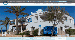Desktop Screenshot of apartamentosescalo.com